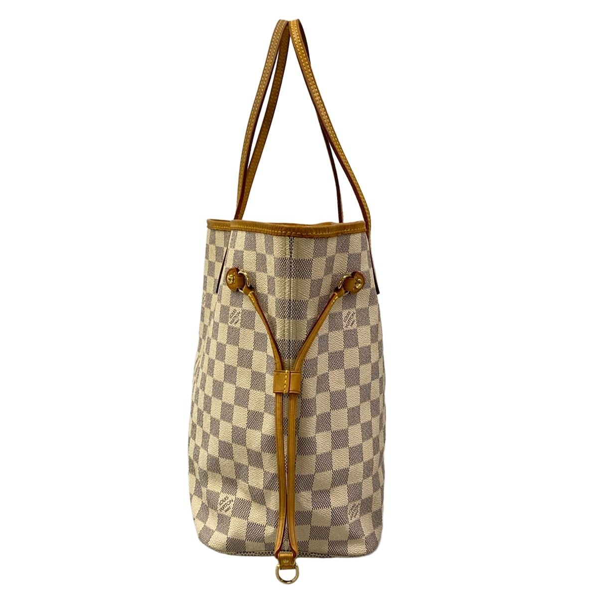Louis Vuitton Tote Bag Damier Neverfull MM Azur — view 4