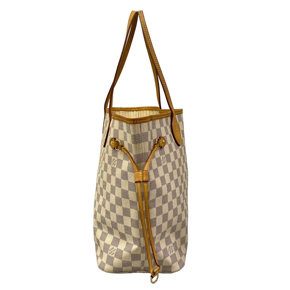 Louis Vuitton Tote Bag Damier Neverfull MM Azur — view 2