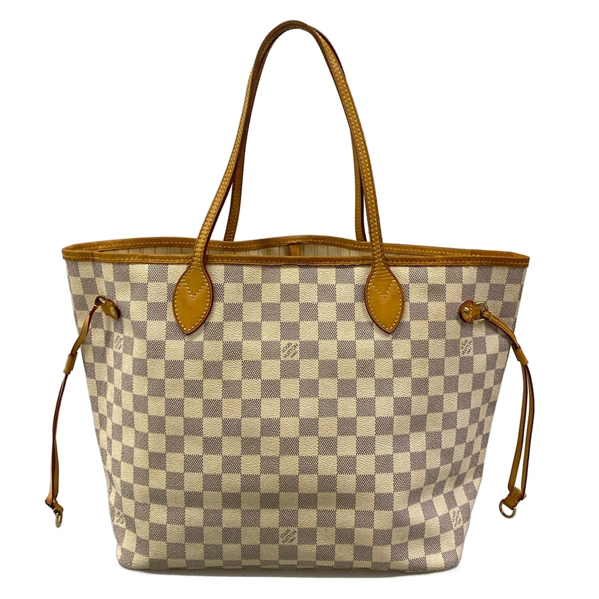 Louis Vuitton Tote Bag Damier Neverfull MM Azur — view 3
