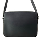 Louis Vuitton Shoulder Bag LV Aerogram Boarding Messenger Black Leather Cowhide — view 3