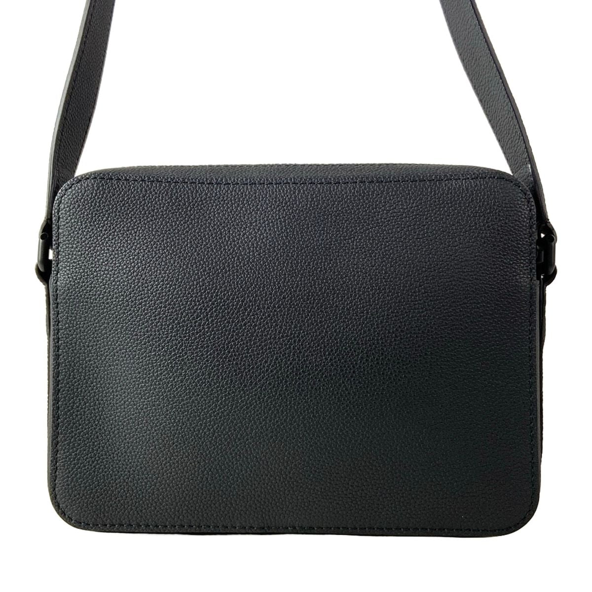 Louis Vuitton Shoulder Bag LV Aerogram Boarding Messenger Black Leather Cowhide — view 3
