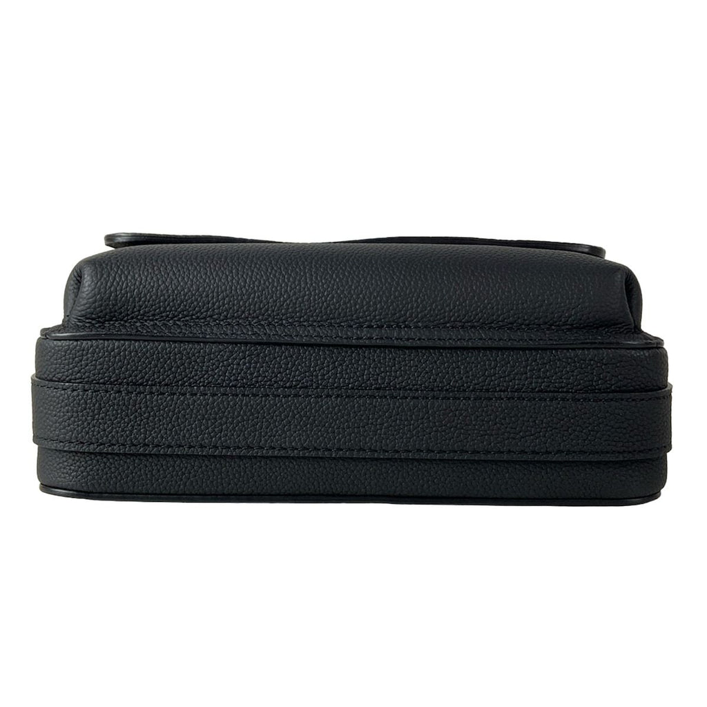 Louis Vuitton Shoulder Bag LV Aerogram Boarding Messenger Black Leather Cowhide — view 5