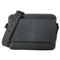 Louis Vuitton Shoulder Bag LV Aerogram Boarding Messenger Black Leather Cowhide