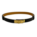 Hermes Belt Kelly Black Gold