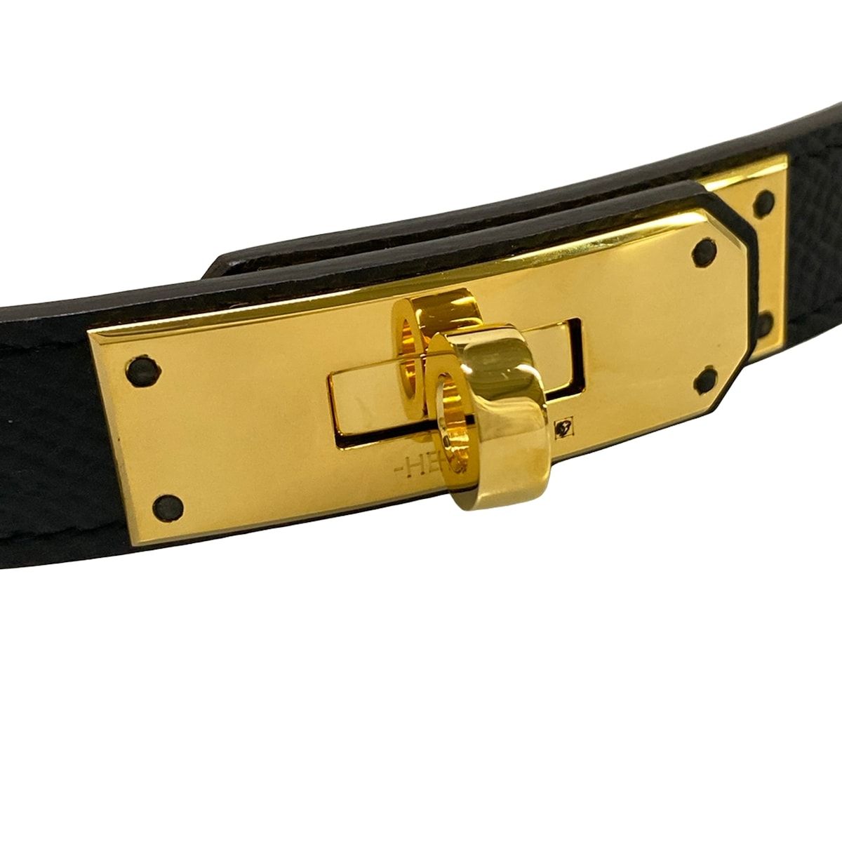 Hermes Belt Kelly Black Gold — view 3