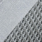 Dior Homme Trotter Wool 100% Fringe Long Scarf Gray — view 4