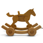 Hermes Spirit Natural Beech Leather Pulling Horse — view 5