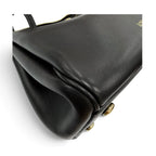 Loewe Madrid Bag Small Supple Leather 2-Way Handbag Black — view 8