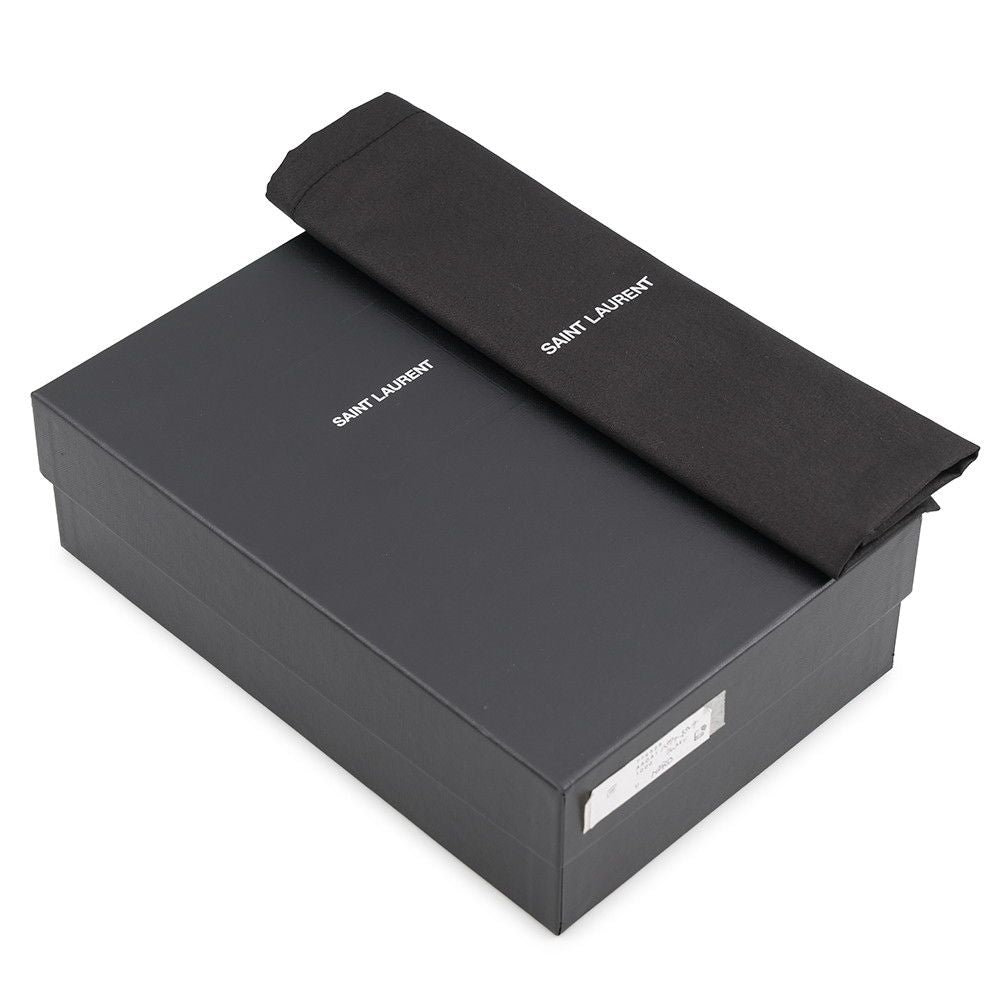Saint Laurent Paris Pouch Puffy Small Case Black — view 8