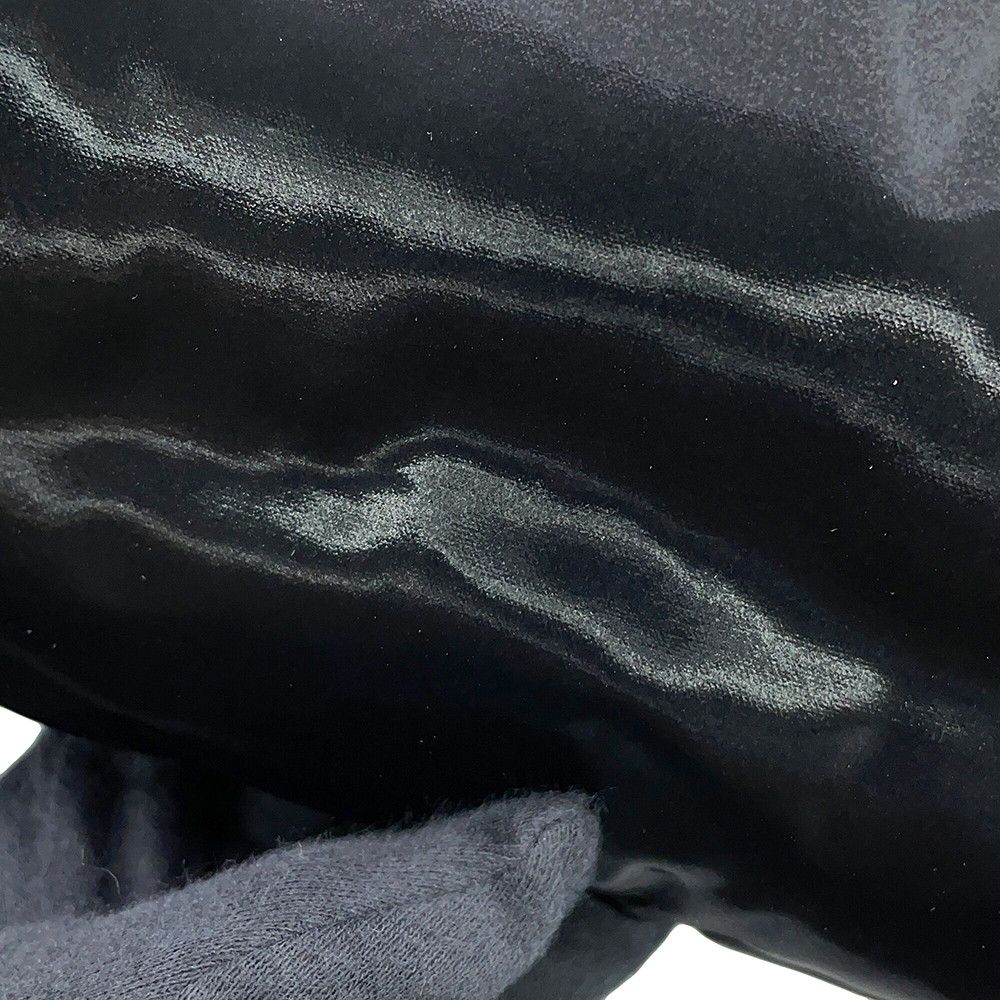 Saint Laurent Paris Tote Bag Wide Puffer Logo Shopping Black — view 6