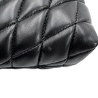 Saint Laurent Paris Coin Purse Sade Lambskin Wallet Black — view 5