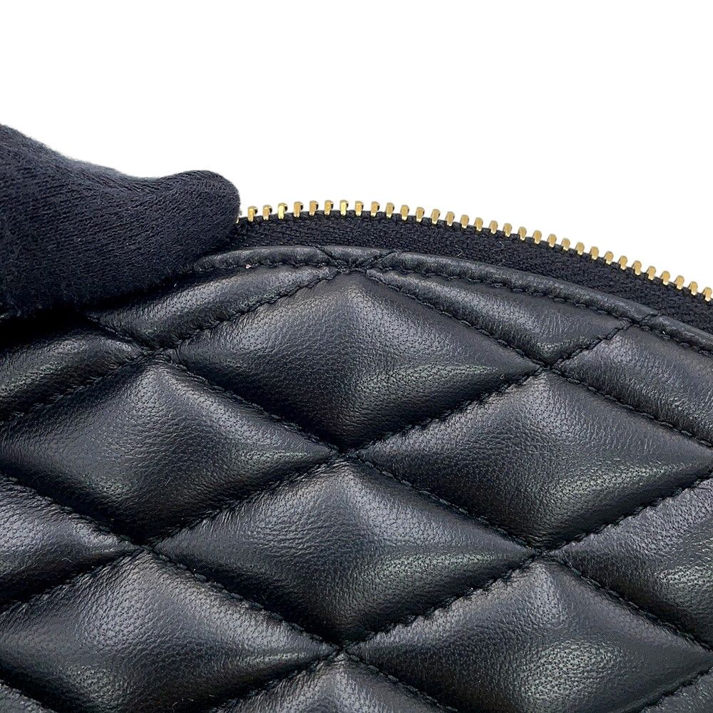 Saint Laurent Paris Coin Purse Sade Lambskin Wallet Black — view 6
