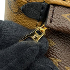 Louis Vuitton Backpack Monogram Reverse Palm Springs Mini Bag Black — view 8