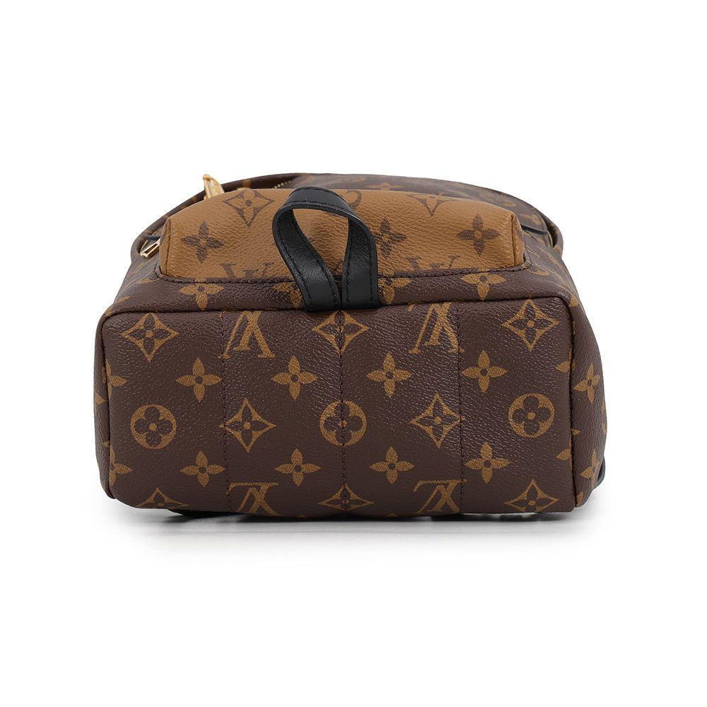 Louis Vuitton Backpack Monogram Reverse Palm Springs PM Black — view 3