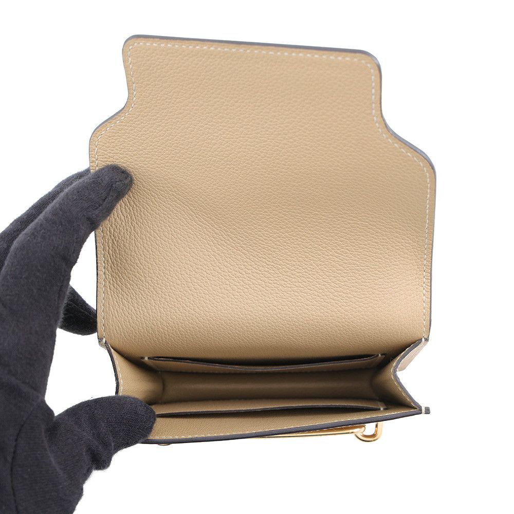 Hermes Wallet Roulis Slim Trench Gold Evercolor — view 6