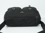 Prada Nylon Shoulder Bag Pochette Black — view 5