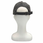 Bottega Veneta Cowhide Leather Logo Embroidery Hat Cap Gray Silver — view 3
