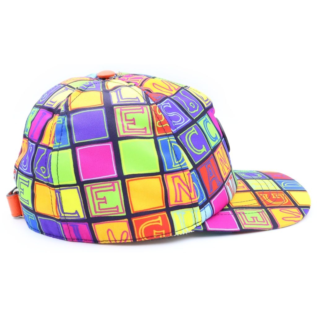 Gucci Cube Bunny Print Interlocking G Baseball Cap Hat — view 3