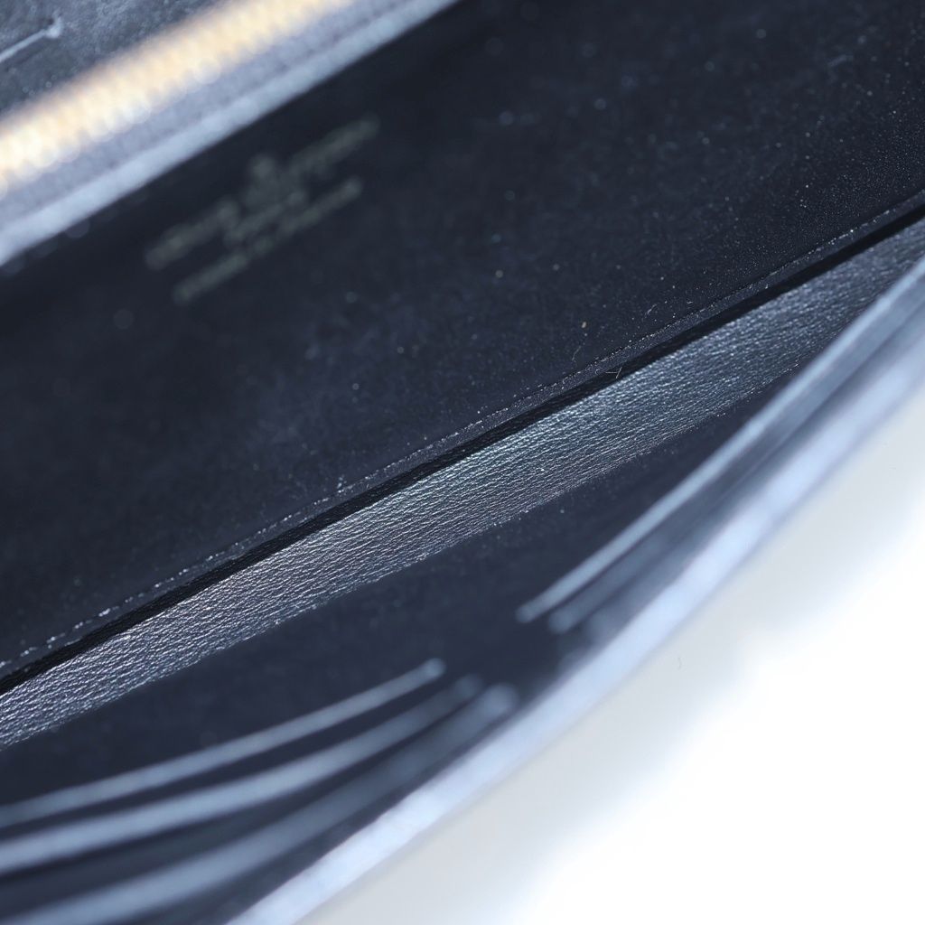 Louis Vuitton Portefeuille Capucines Taurillon Leather Wallet Black — view 4