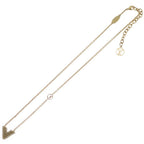 Louis Vuitton Collier Essential V Perlee Pendant Chain Gold — view 2