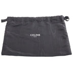 Celine Triomphe Ava Hobo Khaki Canvas Calfskin Gold — view 8