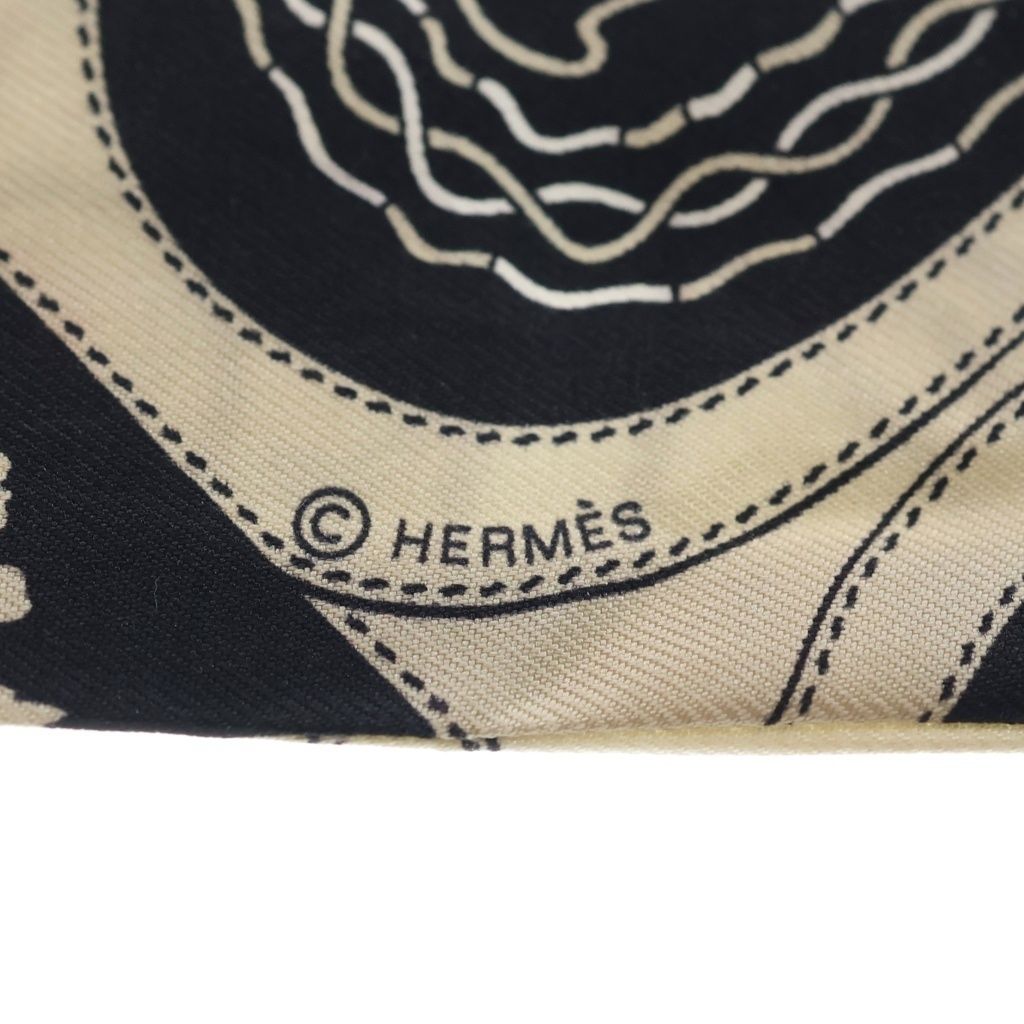 Hermes Twilly Festival Des Amazones Amazon Silk Scarf Ivory — view 5