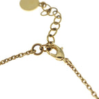 Dior Dio(r)evolution Logo Rhinestone Necklace Gold — view 4