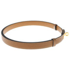 Hermes Kelly Belt Gold Brown Epsom Pink — view 3