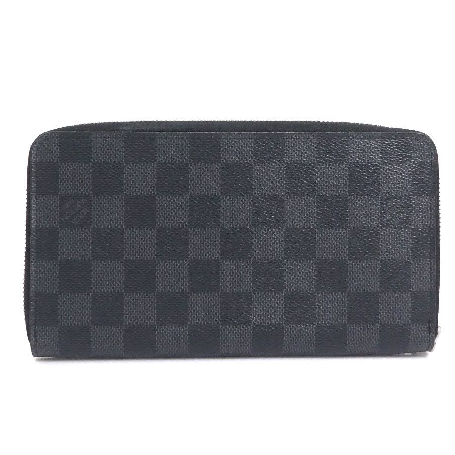 Louis Vuitton Zip Around Wallet Organizer Damier Graphite Zippy — view 2