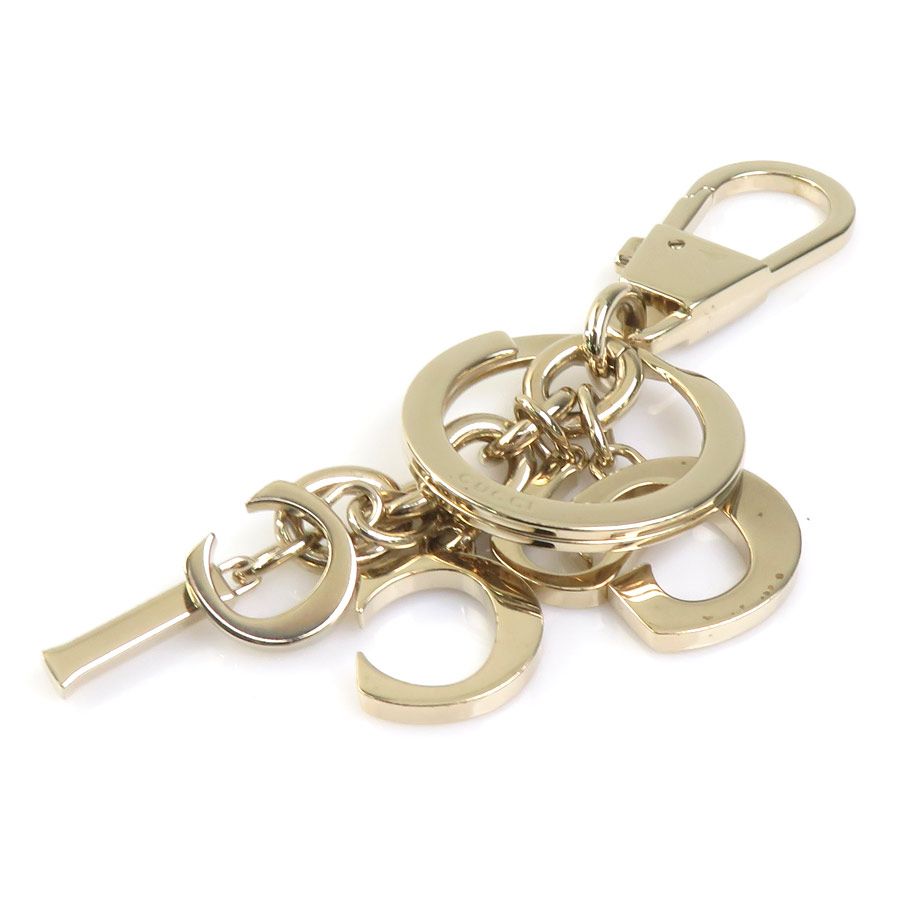 Gucci Key Ring Charm Script Key Chain Key Holder — view 3