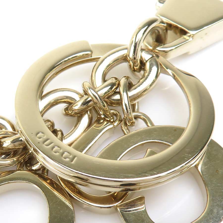 Gucci Key Ring Charm Script Key Chain Key Holder — view 8
