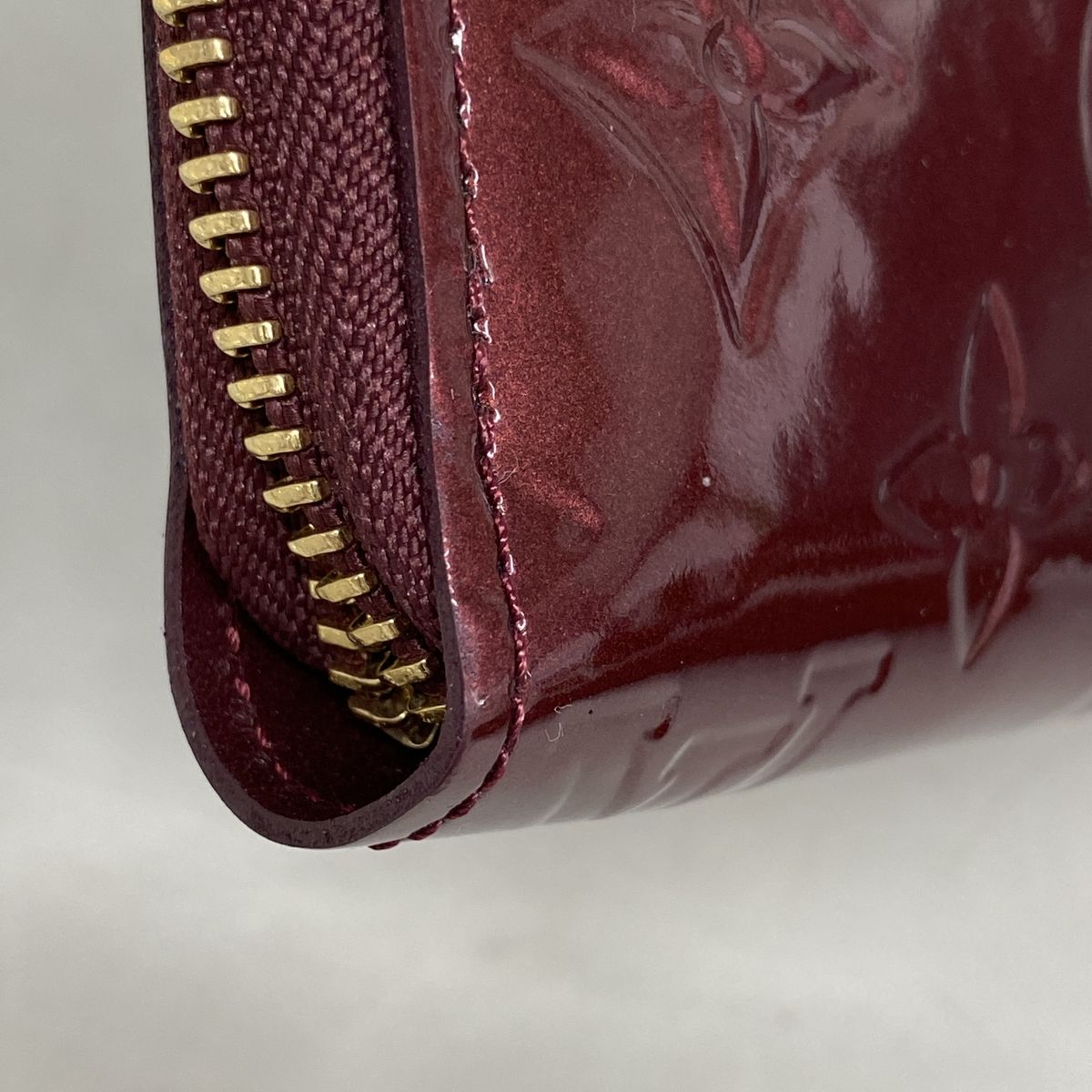 Louis Vuitton Wallet Vernis Zippy Griyot — view 6