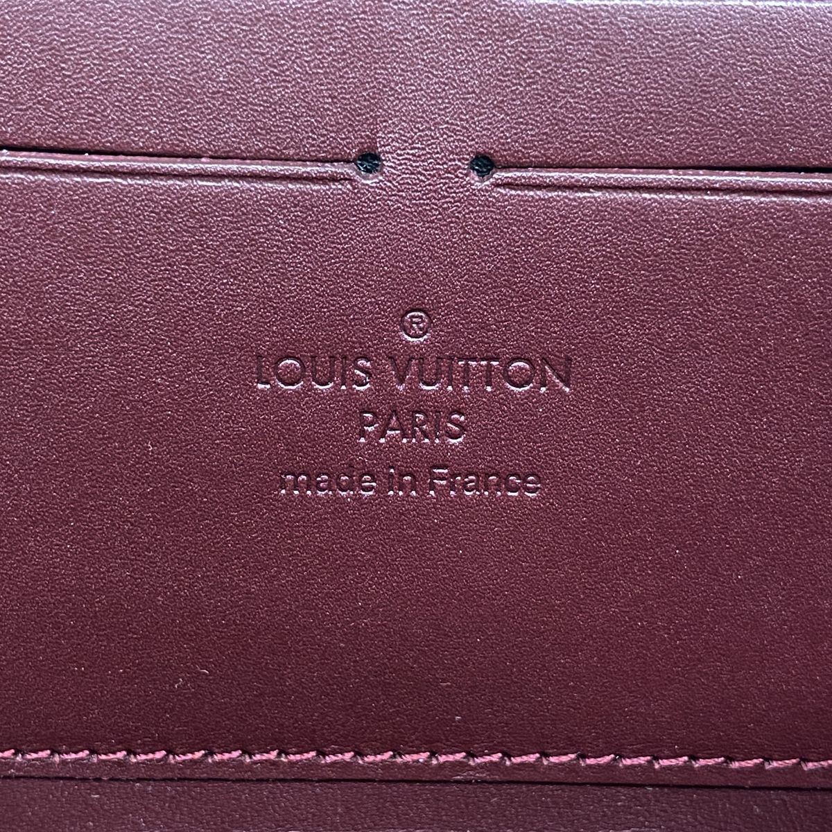 Louis Vuitton Wallet Vernis Zippy Griyot — view 4