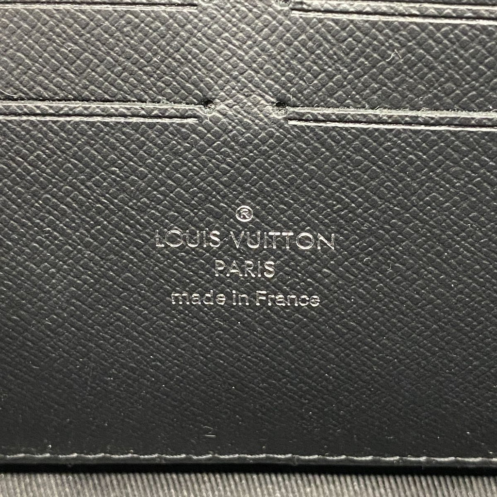 Louis Vuitton Shoulder Bag Monogram Eclipse Soft Trunk Wallet Black — view 5