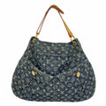 Louis Vuitton Shoulder Bag Monogram Denim Daily GM Blue