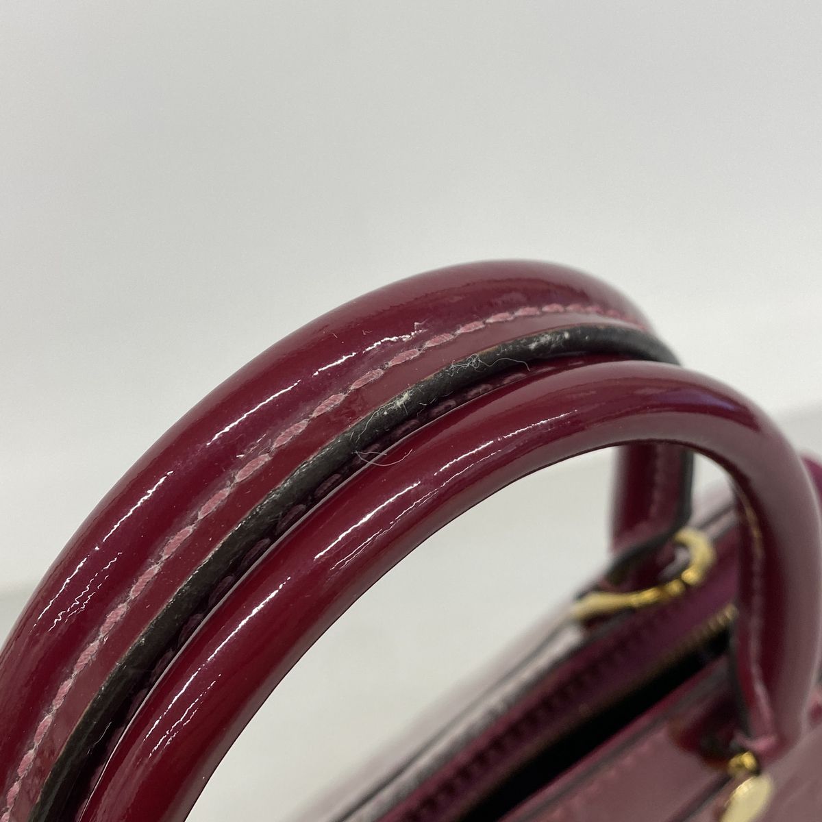 Louis Vuitton Handbag Vernis Blair PM Magenta 2-Way Bag — view 8