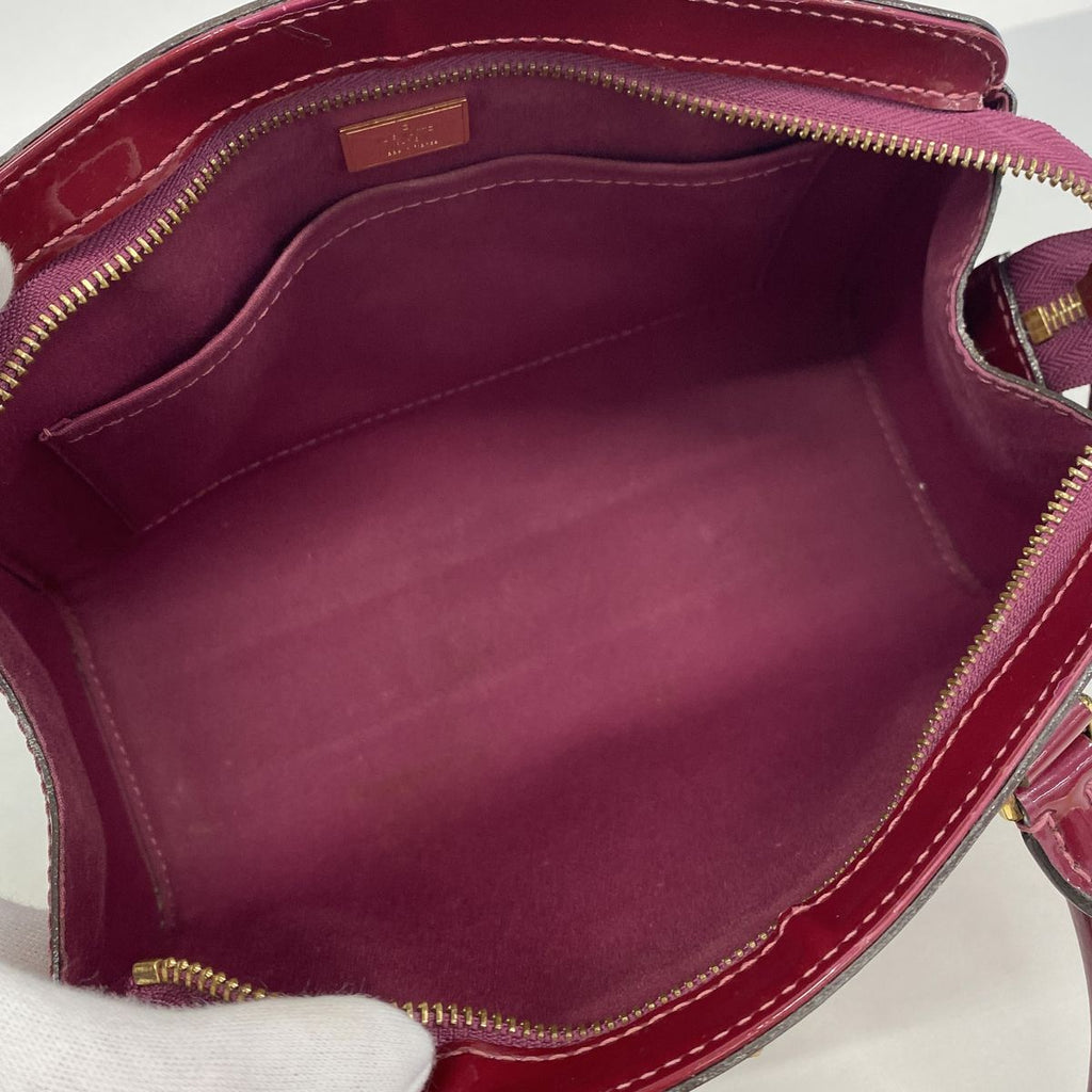 Louis Vuitton Handbag Vernis Blair PM Magenta 2-Way Bag — view 4