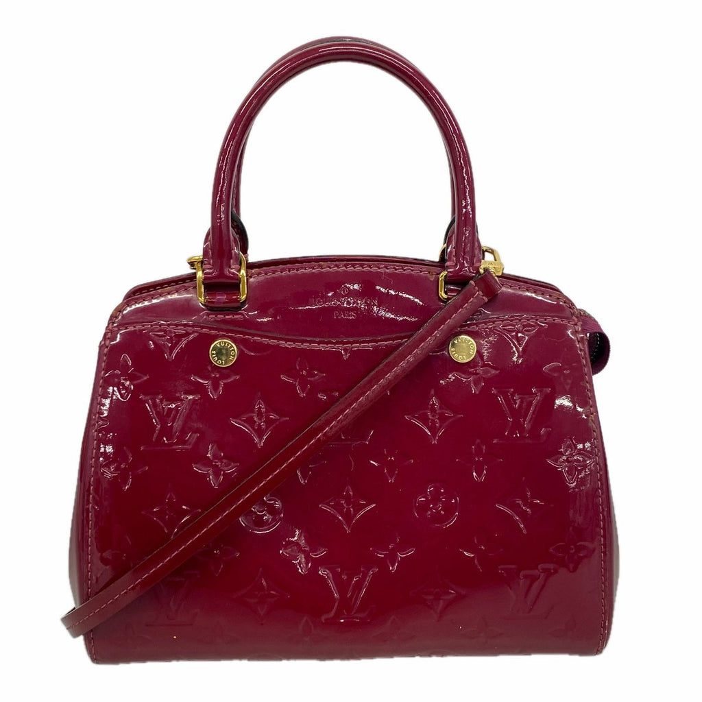 Louis Vuitton Handbag Vernis Blair PM Magenta 2-Way Bag