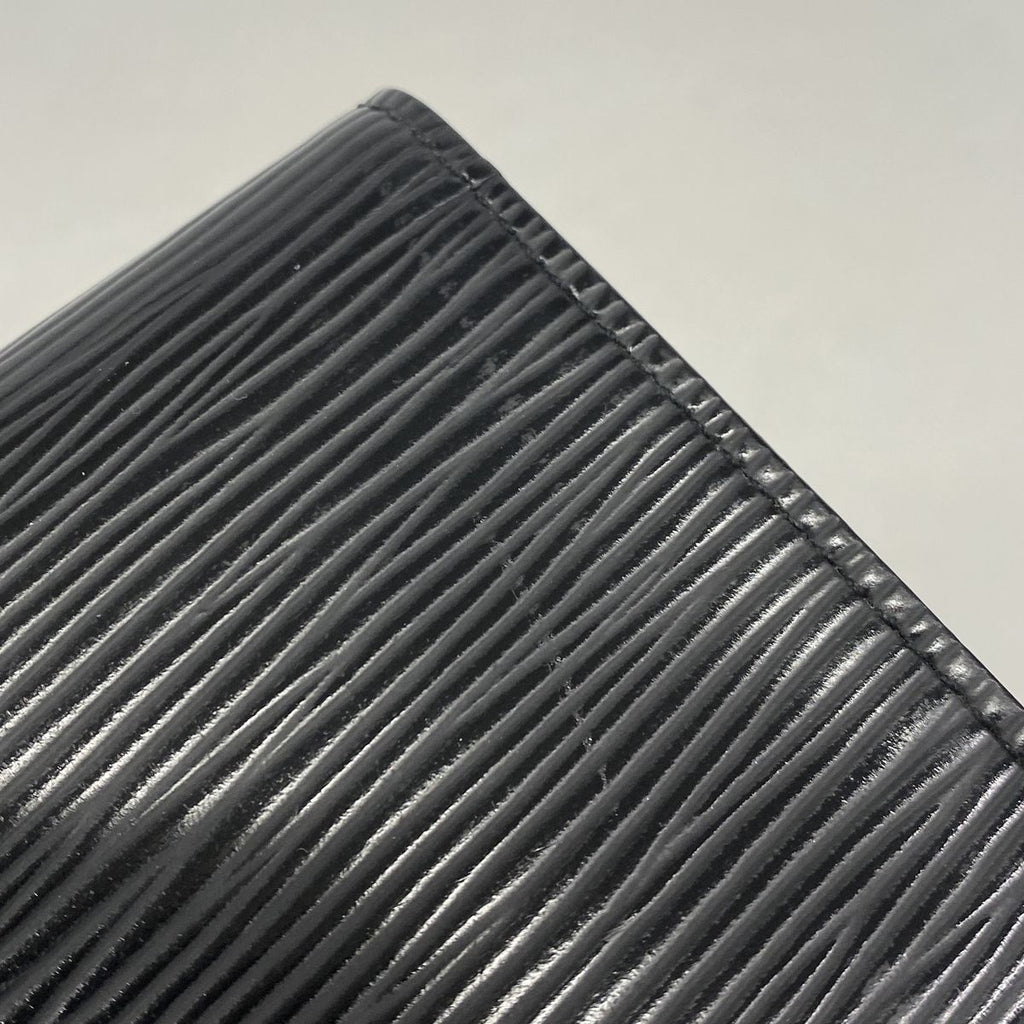 Louis Vuitton Business Card Case Epi Envelope Holder Noir — view 5