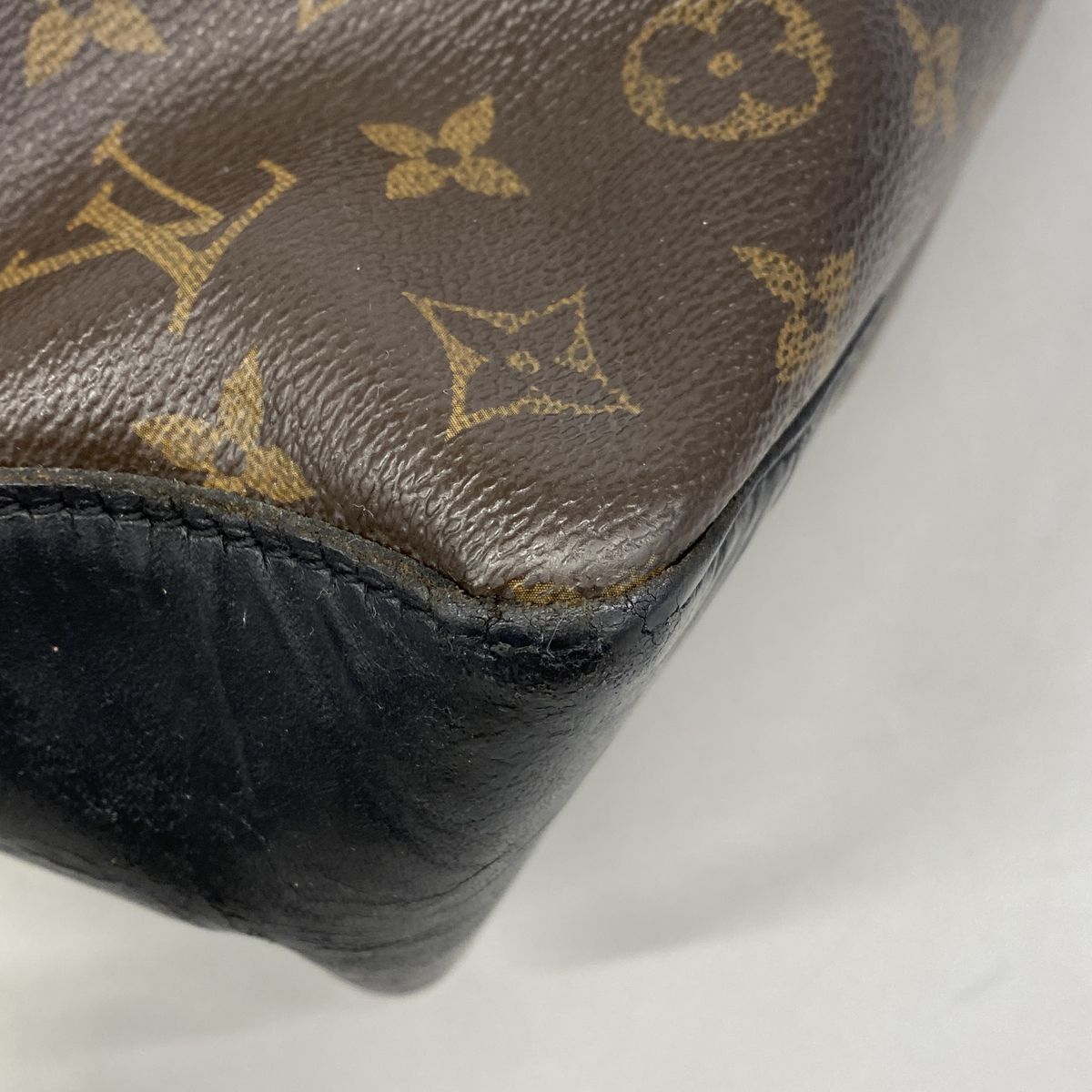 Louis Vuitton Shoulder Bag Monogram Macassar Torres Brown — view 6