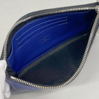 Louis Vuitton Wallet Taigarama Pochette Discovery PM Cobalt — view 3