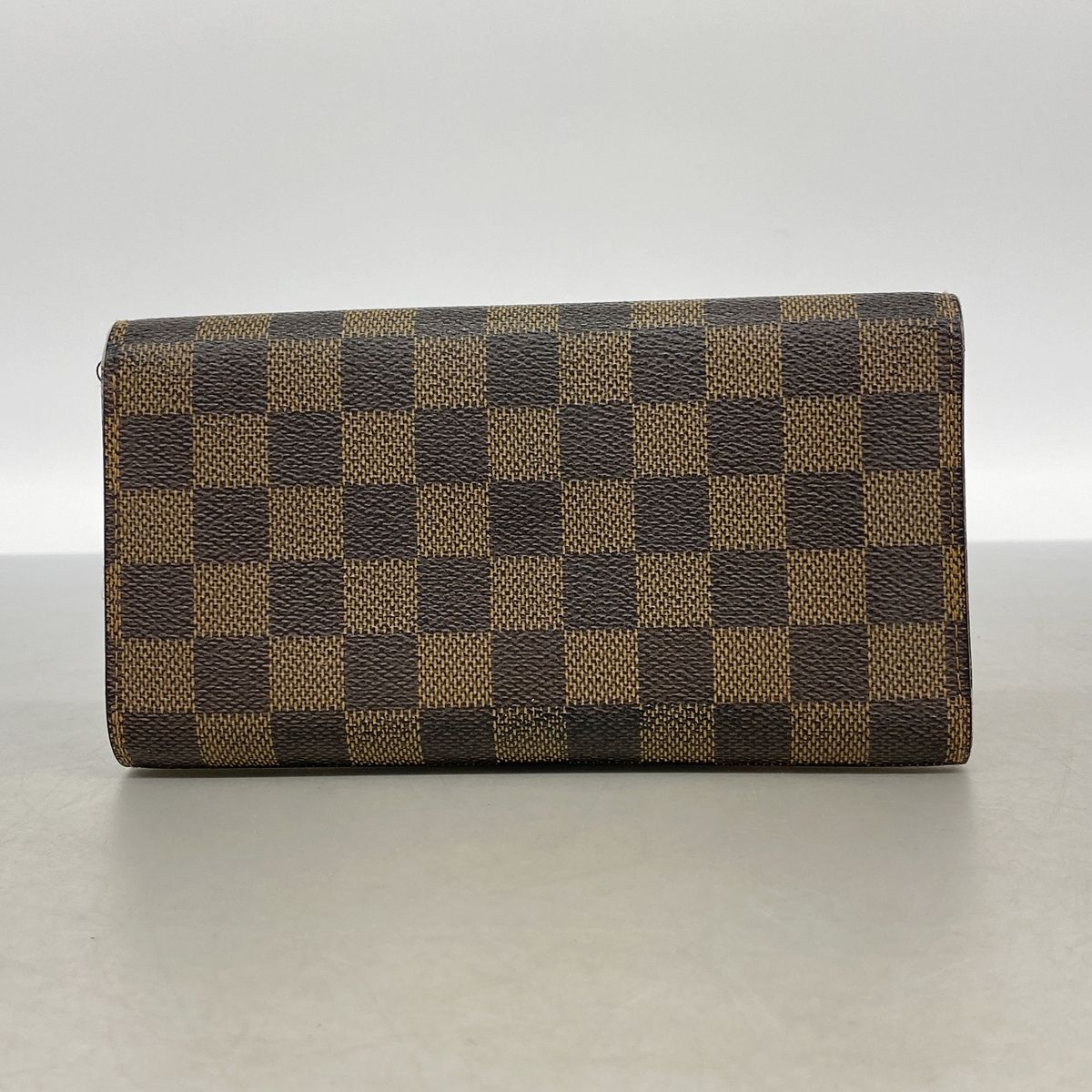 Louis Vuitton Trifold Wallet Damier Portefeuille International Ebene — view 8
