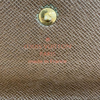 Louis Vuitton Trifold Wallet Damier Portefeuille International Ebene — view 4
