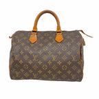 Louis Vuitton Handbag Monogram Speedy 30 Brown