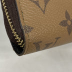 Louis Vuitton Wallet Monogram Reverse Zippy Light Brown — view 5