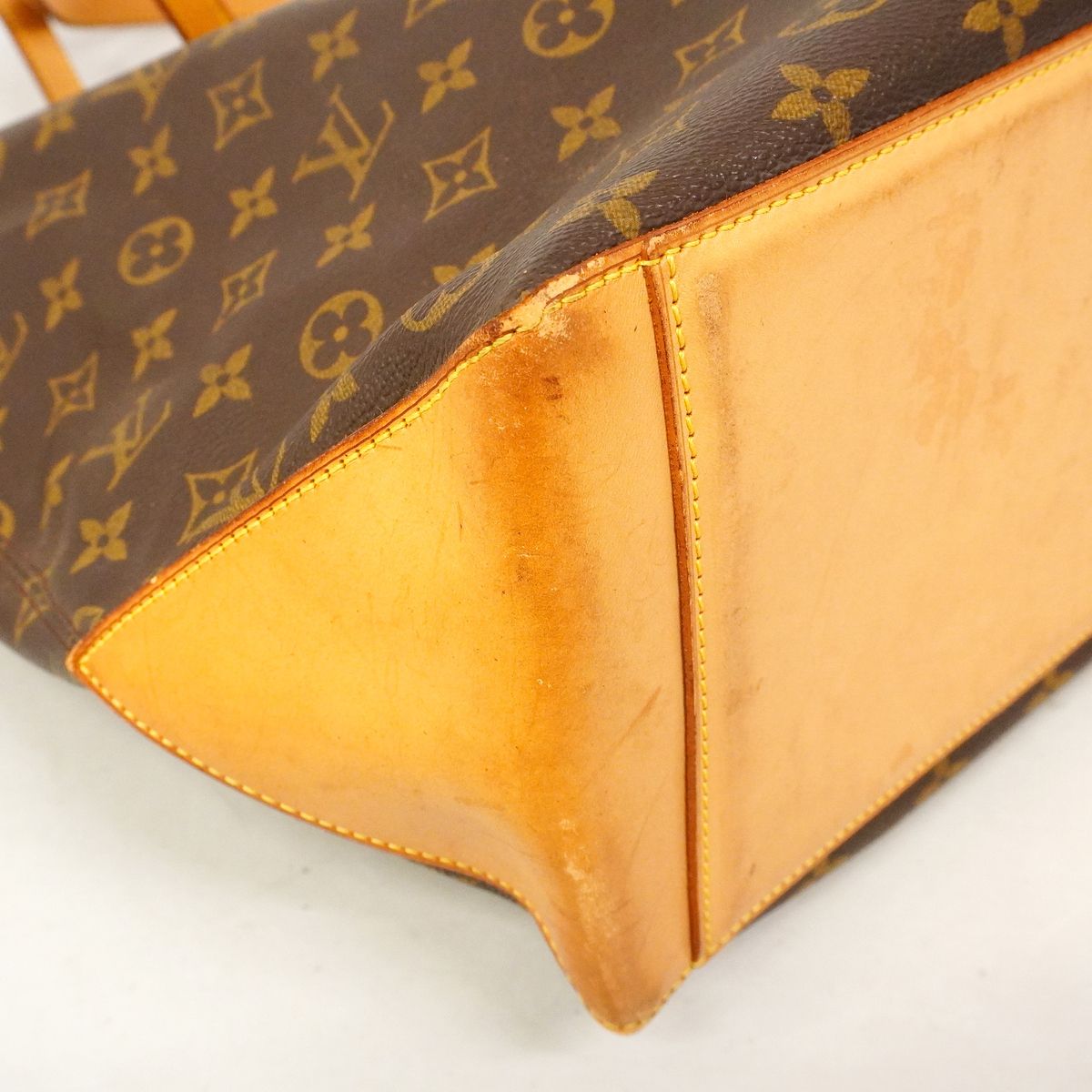 Louis Vuitton Tote Bag Monogram Cabalto Brown — view 7