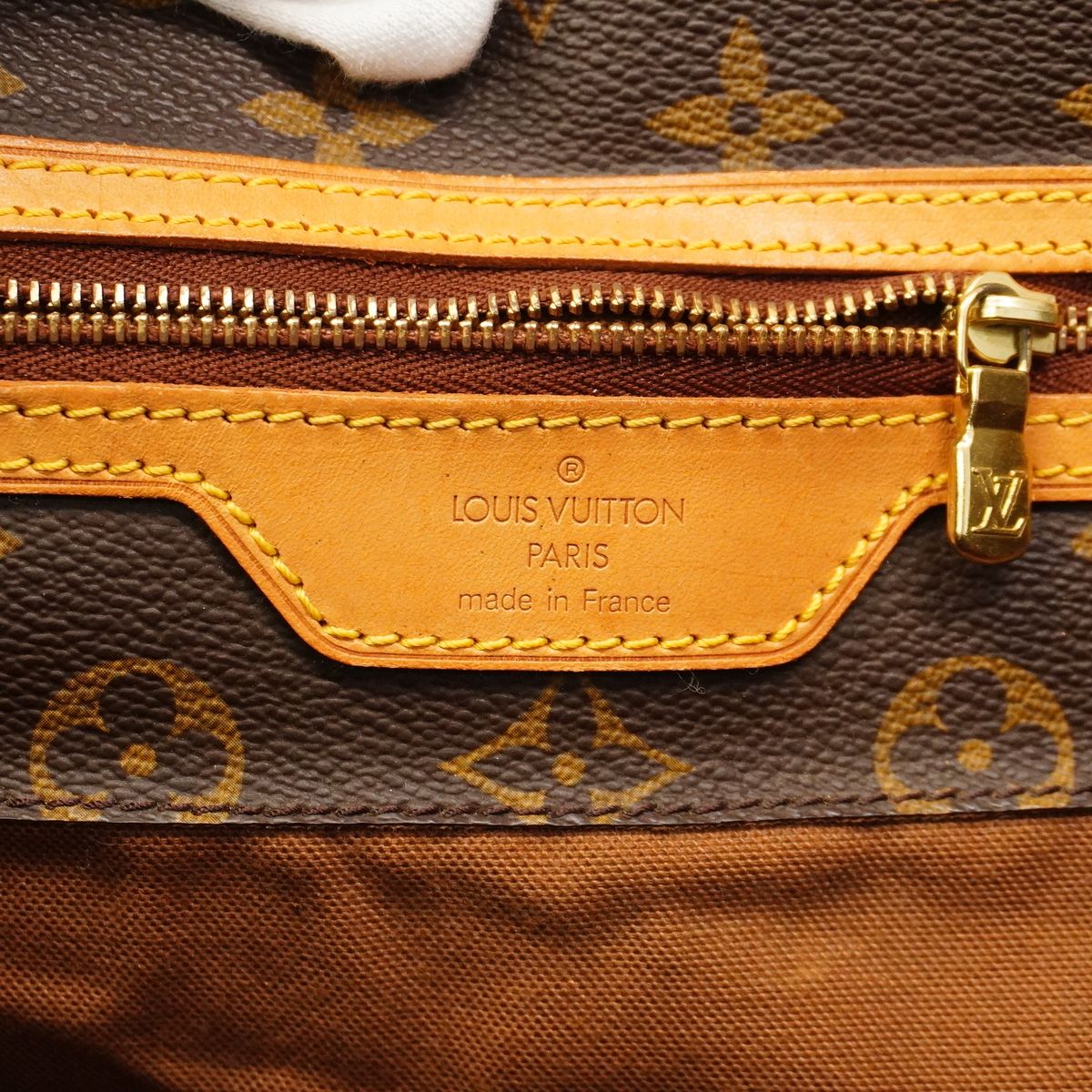 Louis Vuitton Tote Bag Monogram Cabalto Brown — view 5