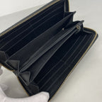 Gucci Wallet Guccissima Leather Black Gold — view 3