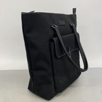 Gucci Tote Bag Canvas Black Silver — view 2