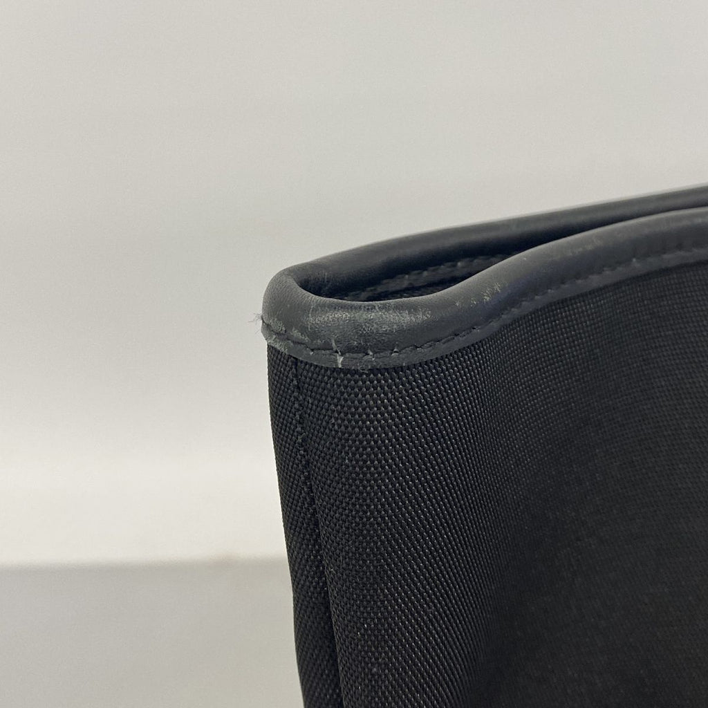 Gucci Tote Bag Canvas Black Silver — view 6